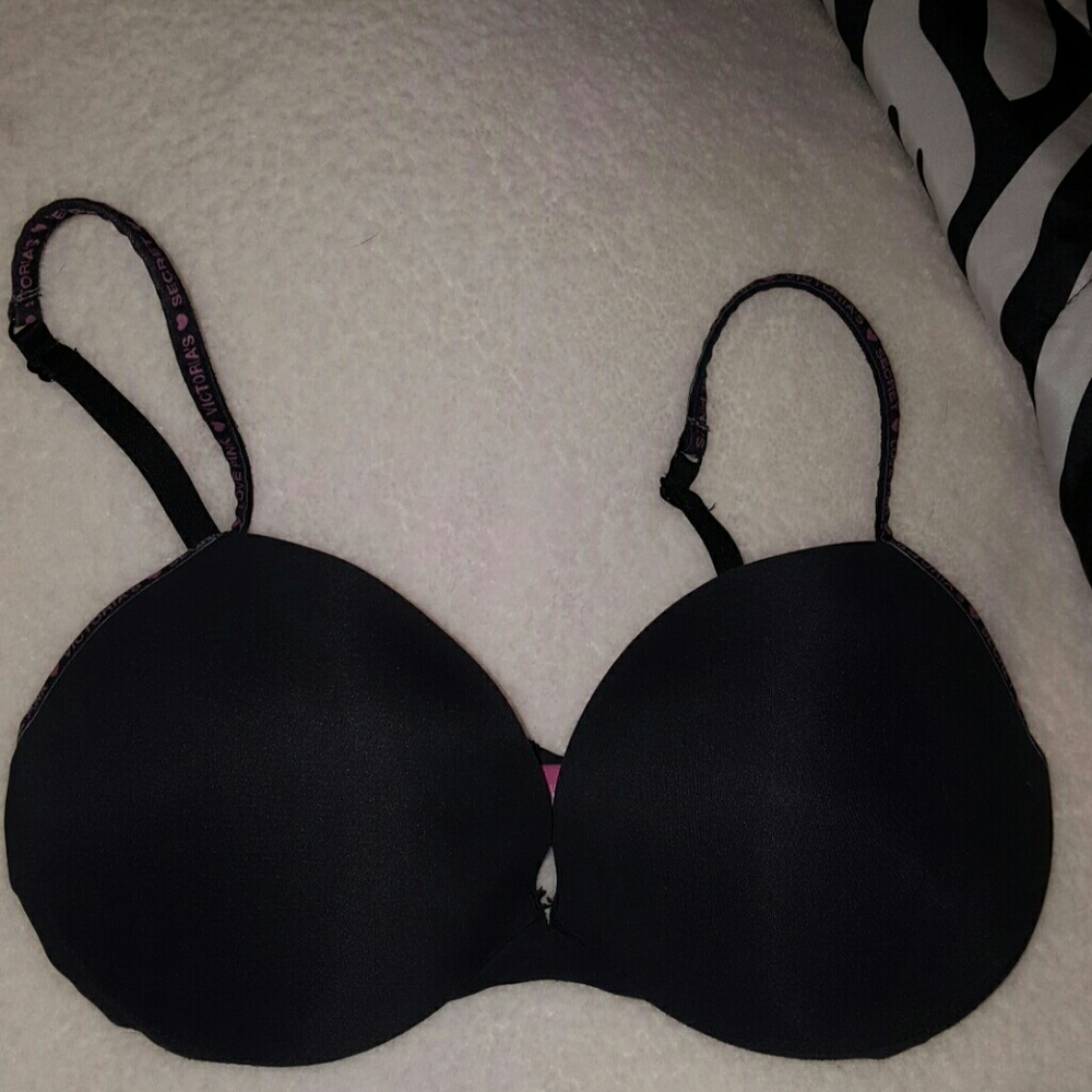 VS Pink Bra in Black 36C-final price