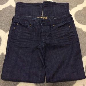 Express Stella barely boot jeans 6R