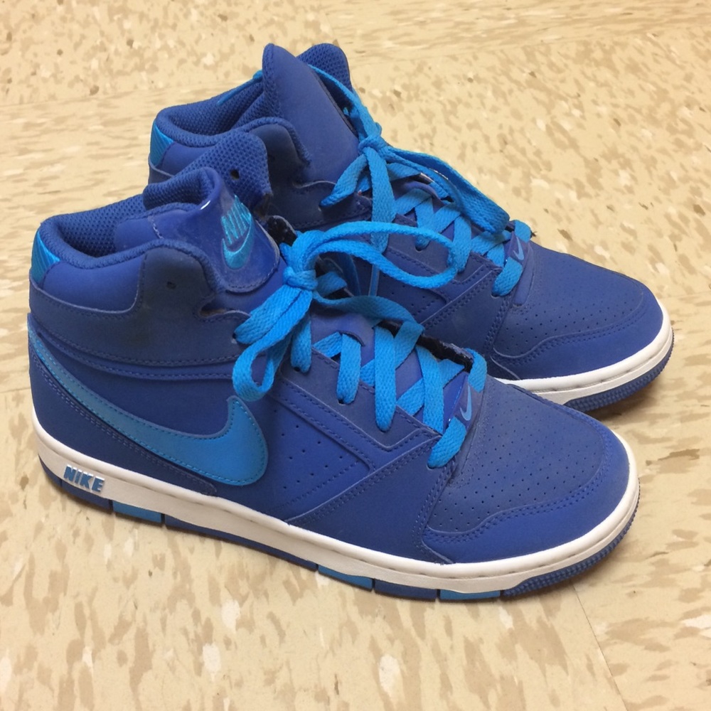 Blue Nike Sneakers