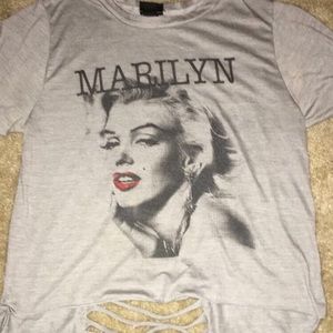 Marilyn Monroe crop top