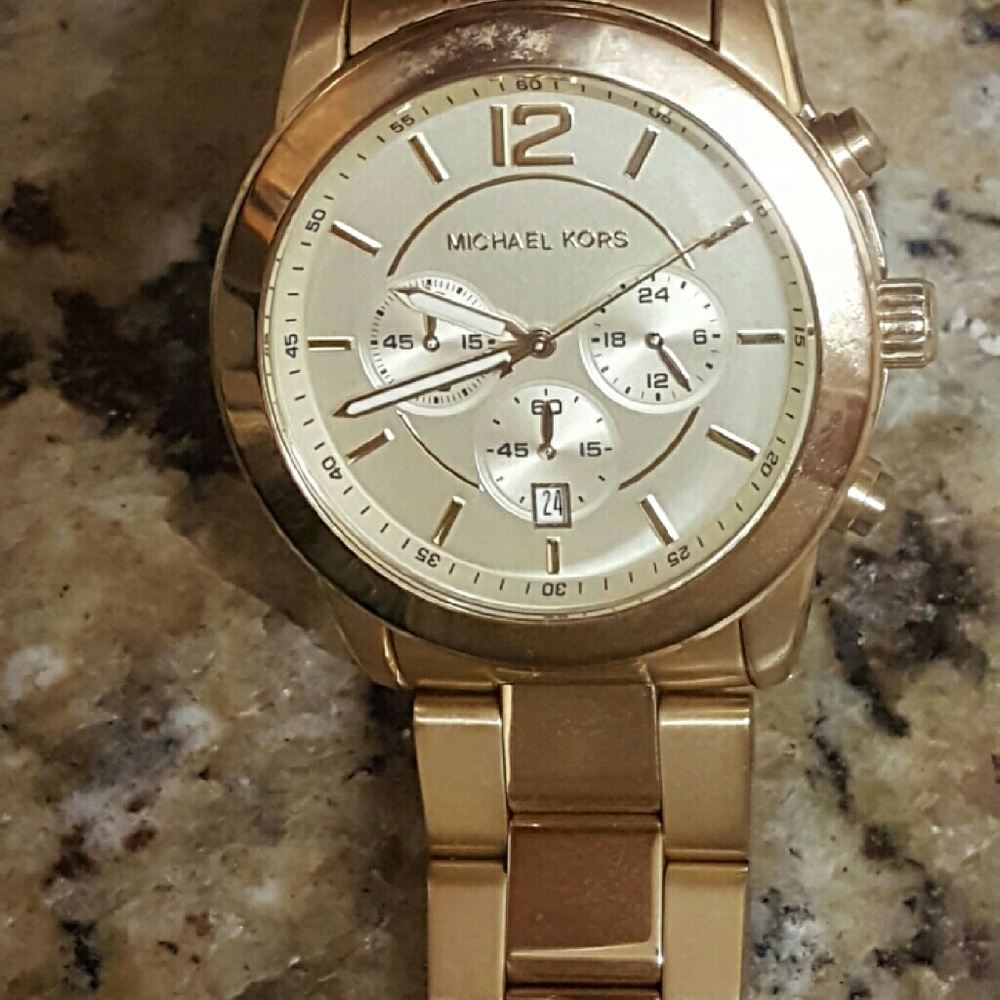 Michael Kors gold "Runway" MK8077