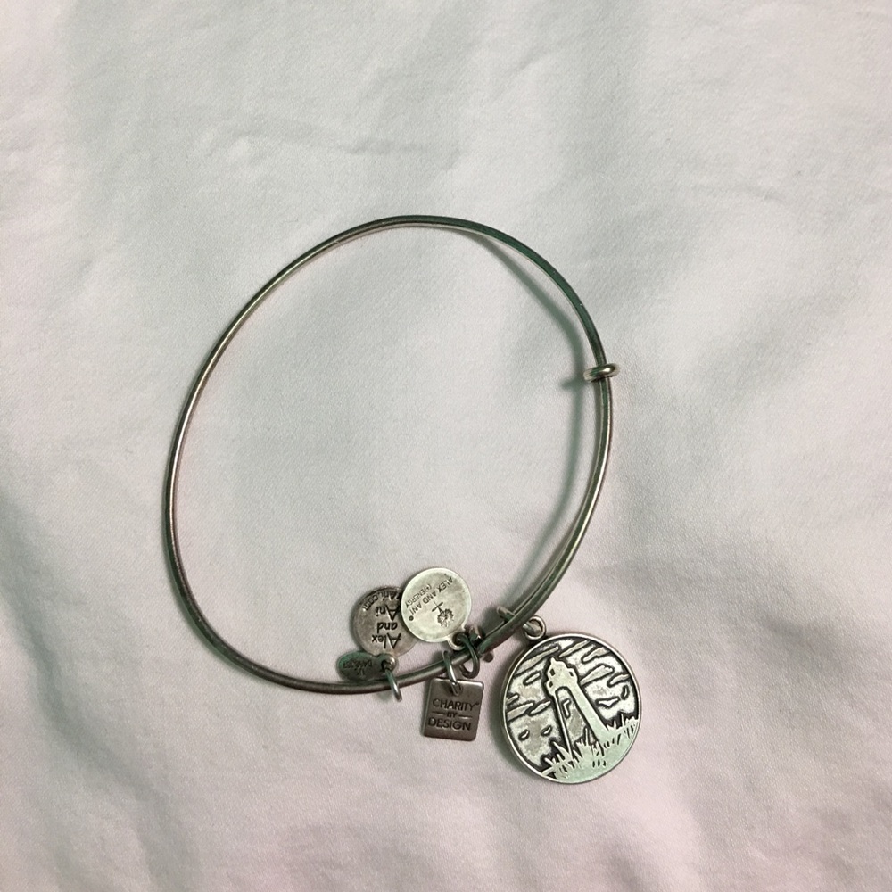 Genuine Alex and Ani Lighthouse Bangle