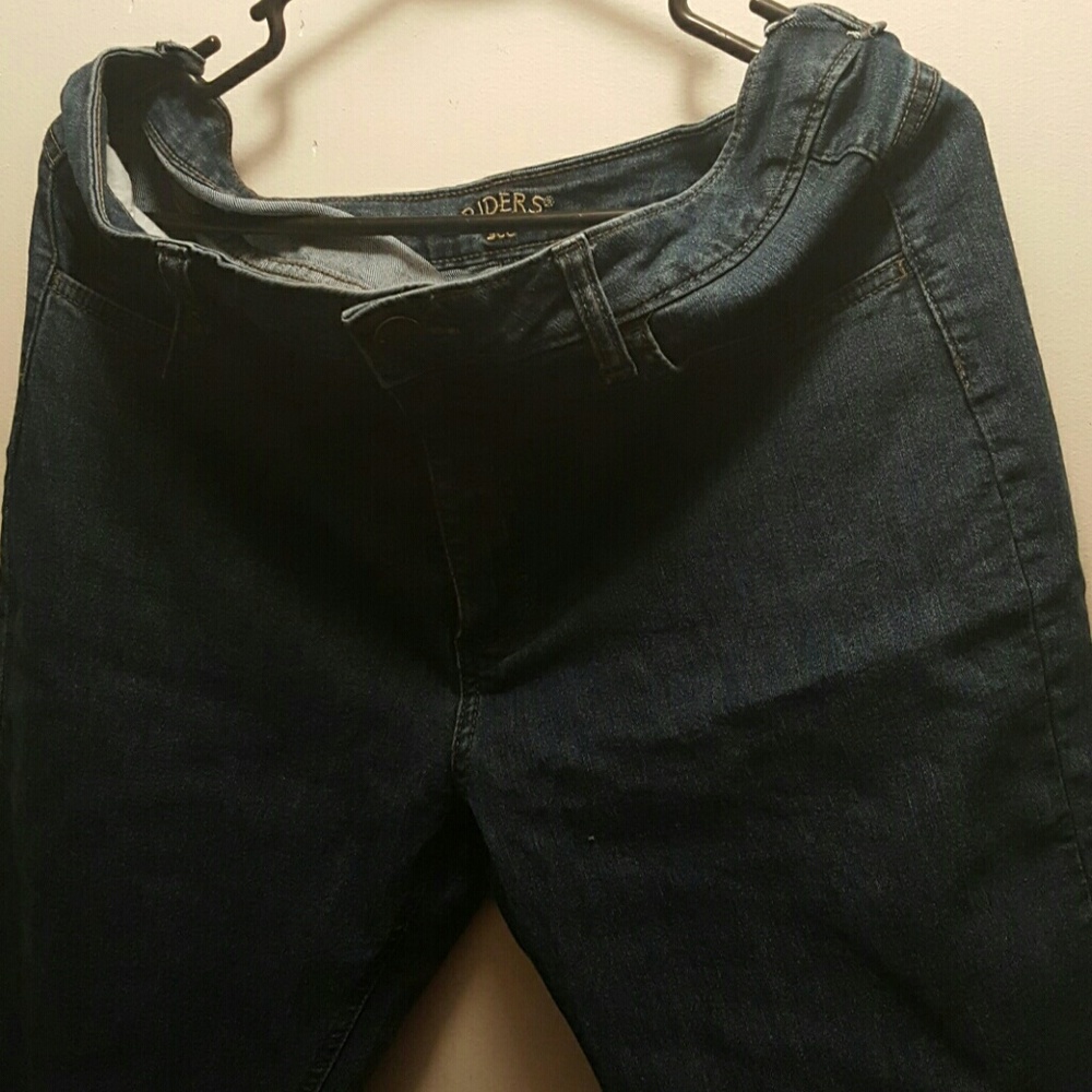 Practically brand new denim capris