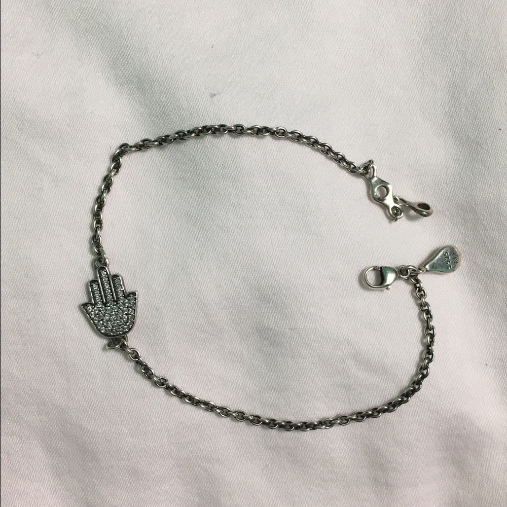 Genuine Pandora Hamsa Hand Bracelet