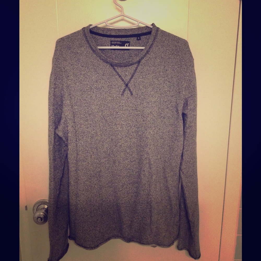 Grey Hipp Sweatshirt : Smog