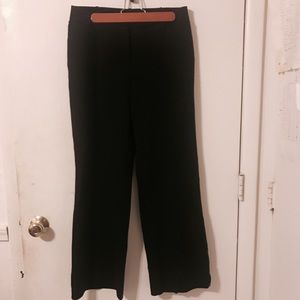 Wide Leg Black Worthington Dress Pants