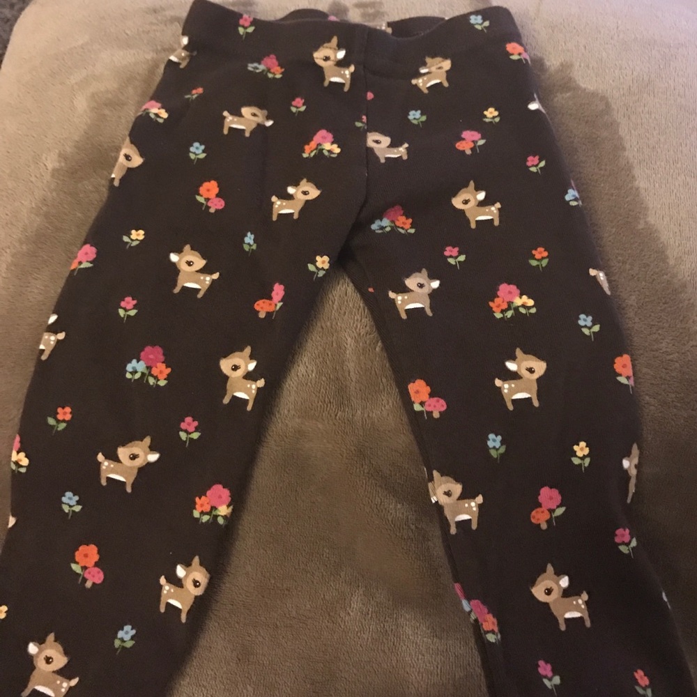 Spring printed leggings