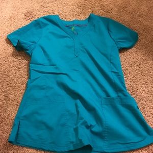 Healing hands size medium scrub top