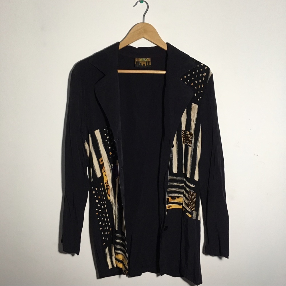 Funky Patterned Blazer - Picture 5 of 6