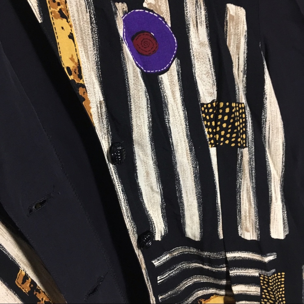 Funky Patterned Blazer - Picture 6 of 6