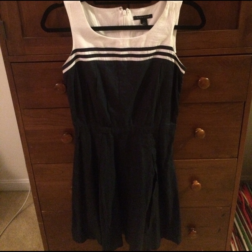 Navy and White Tommy Hilfiger dress
