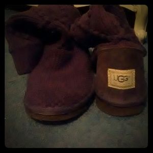 Knitted Brown Uggs