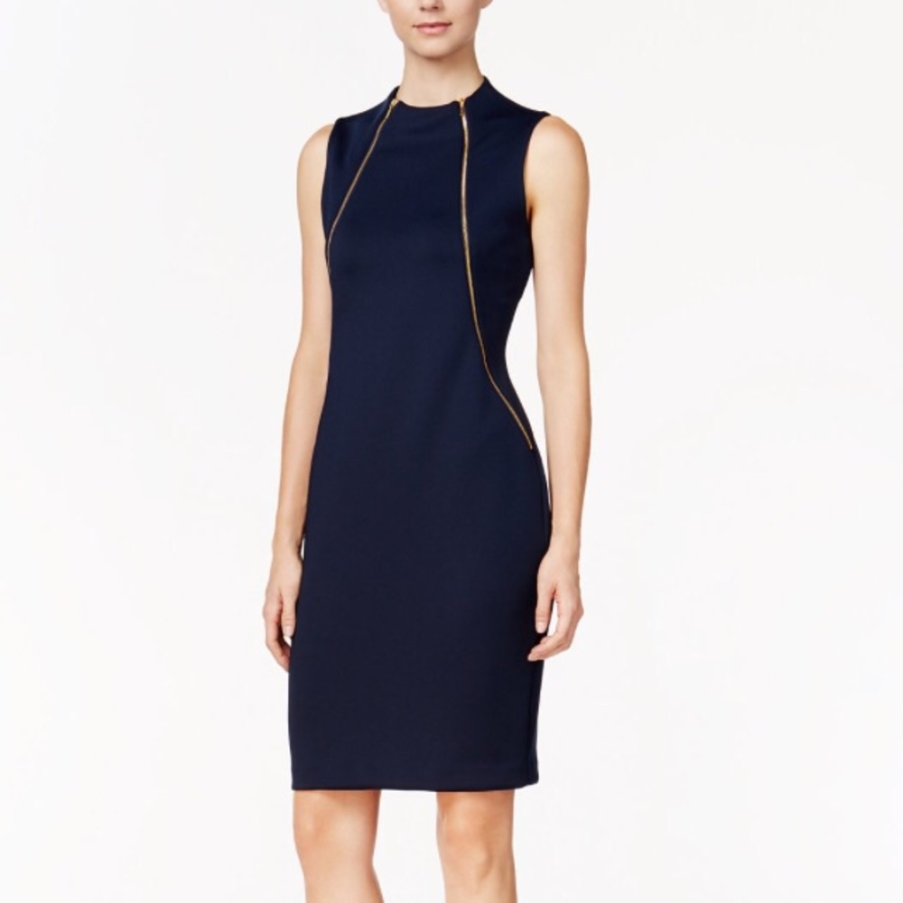 Navy blue Calvin Klein dress