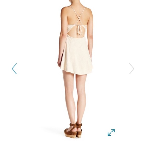 Free People More Then A Mini lace up dress NWT - Picture 2 of 4