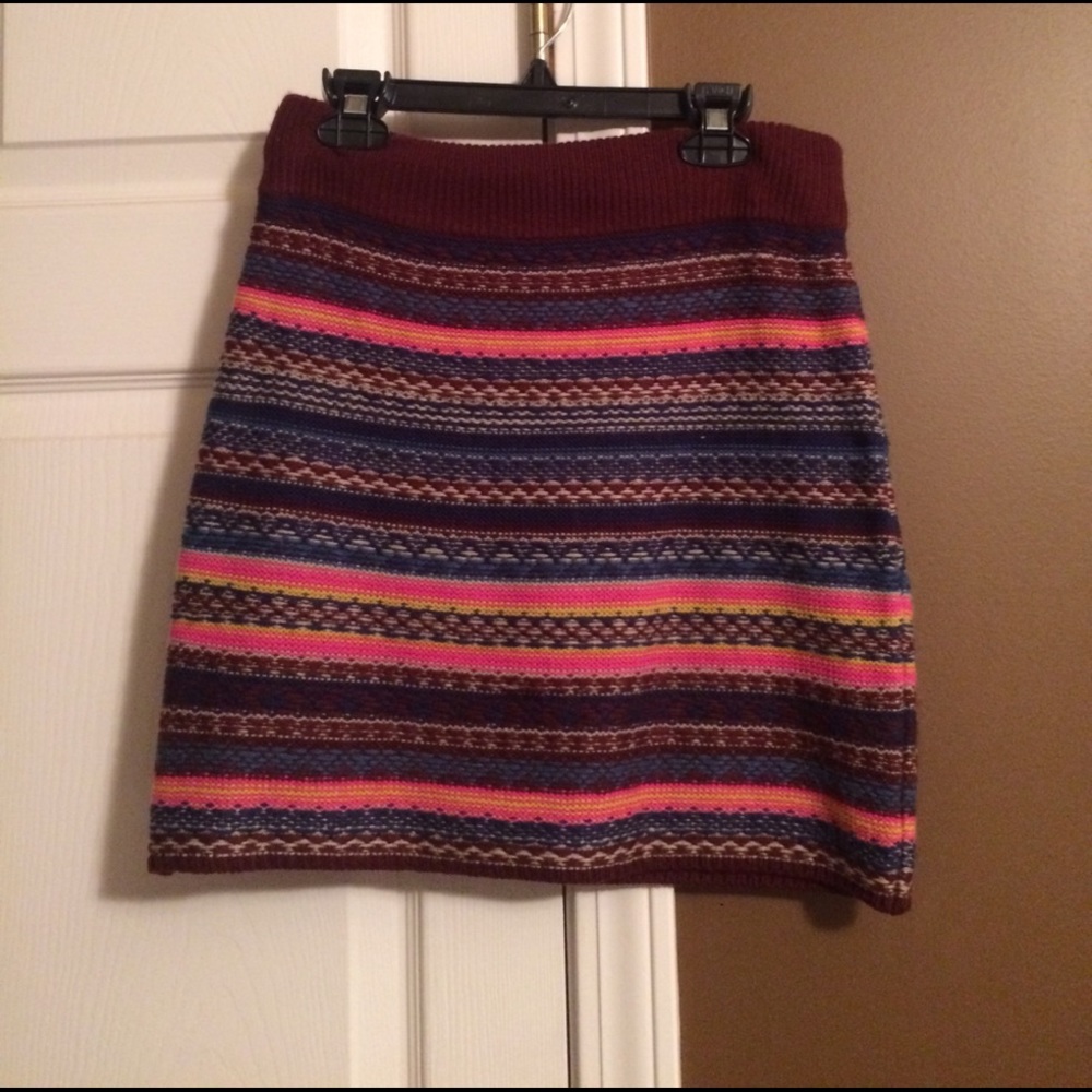 Sweater skirt. Worn once!!!!