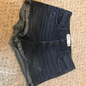 A&F high waisted shorts