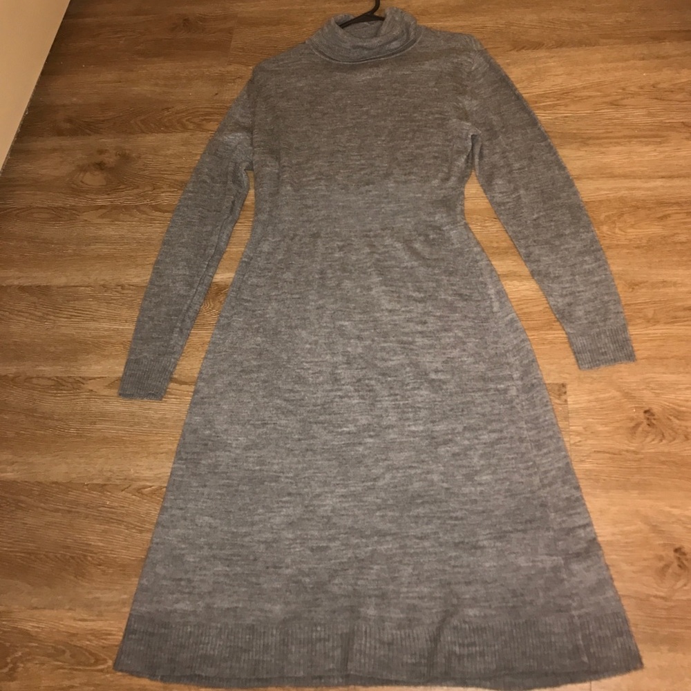 Turtleneck Sweater Dress