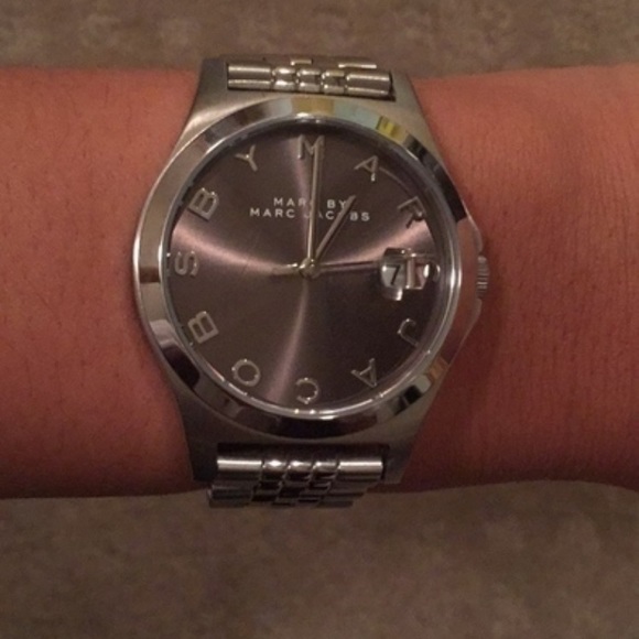 Silver Marc Jacobs watch