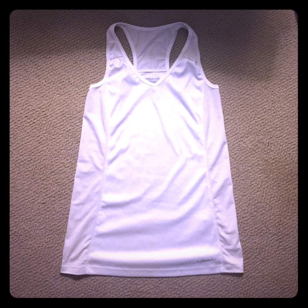 HEAD small white athletic top
