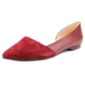 Cole Haan Pointed Toe D'orsay Flats