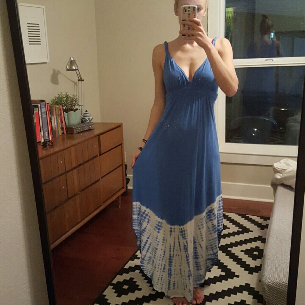 Gypsy Maxi Tie Die Dress