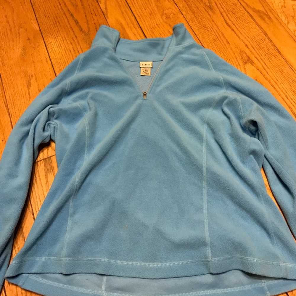 L.L Bean Fleece Quarter Zip Up