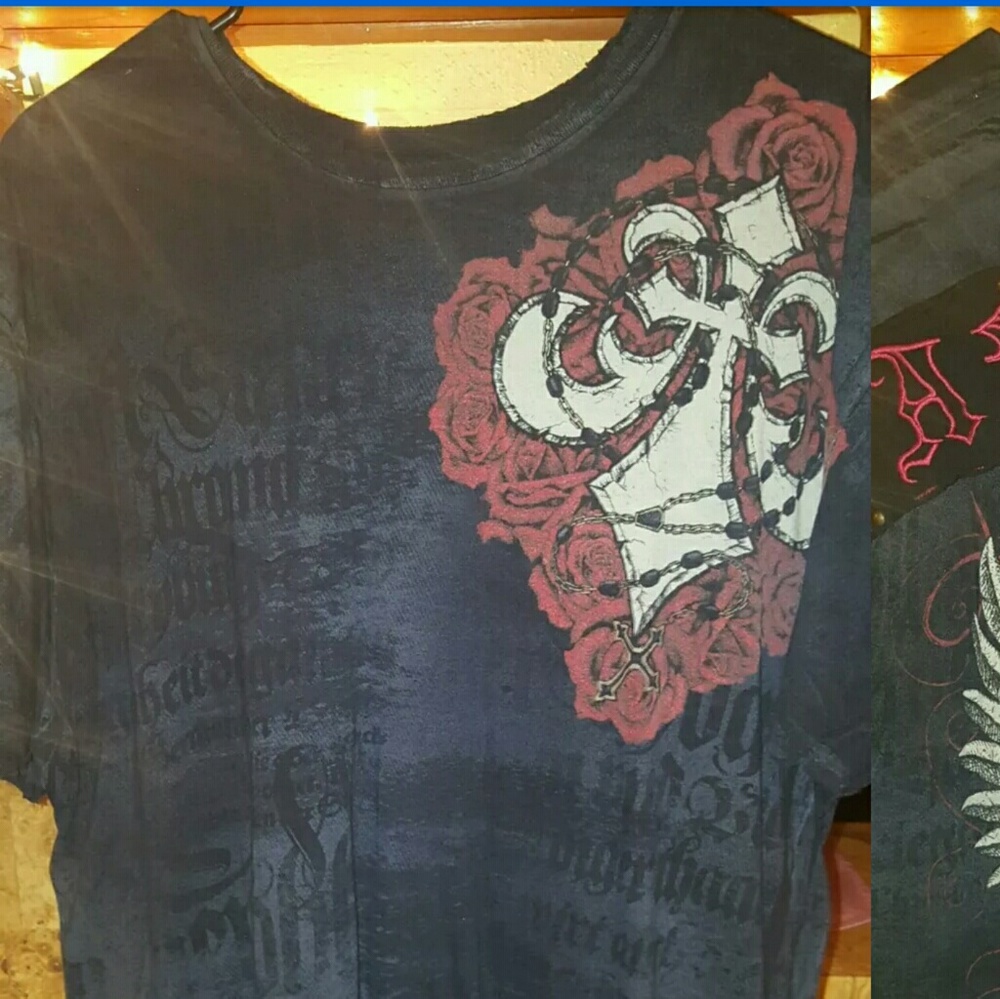 Afliction short sleeve Shirt