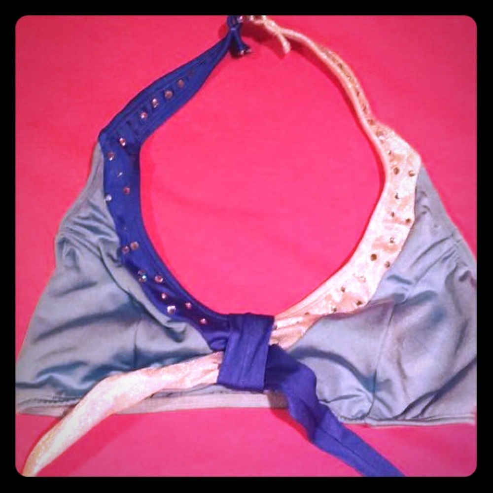 Swarovski crystal dance top