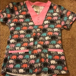 Medium scrub top