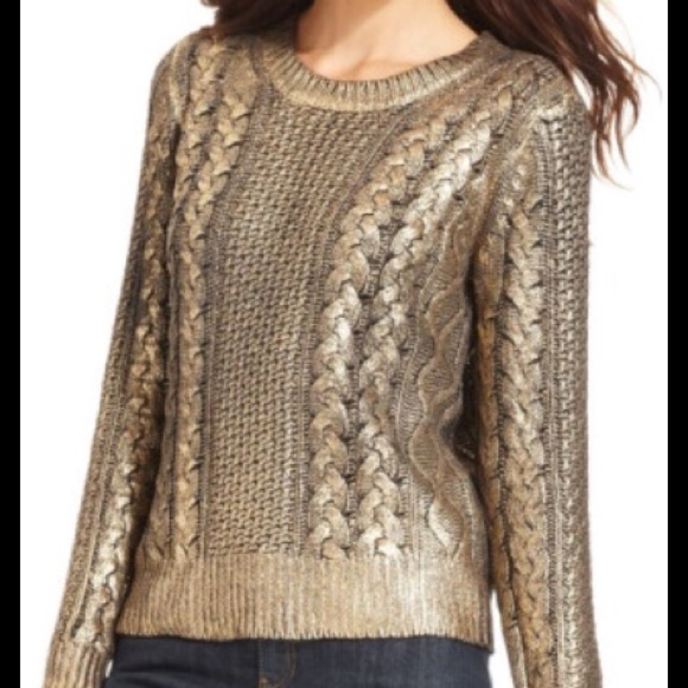 Michael Kors Cozy gold sweater