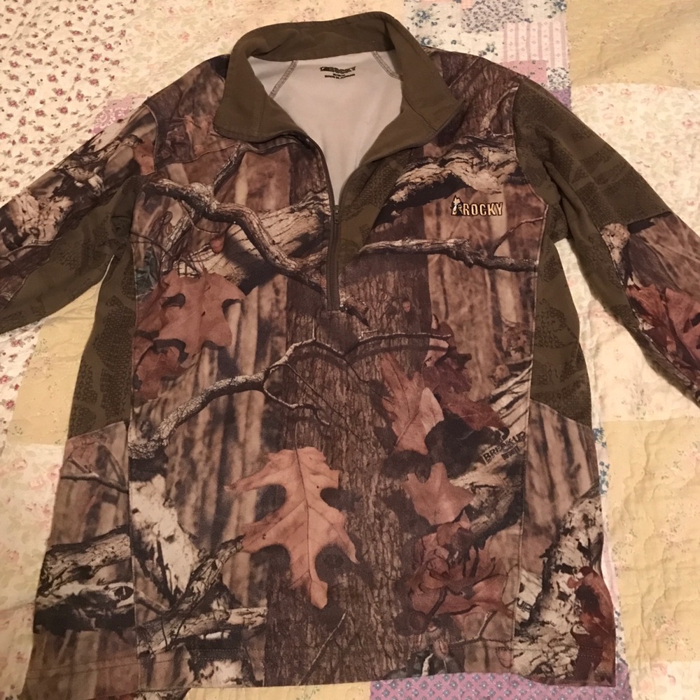 Rocky Camouflage Half-Zip