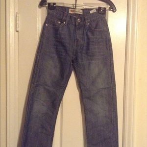 Levis 514 Boys Denim Jeans Size 12 Reg EUC