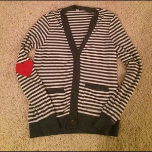 Poof! Striped cardigan