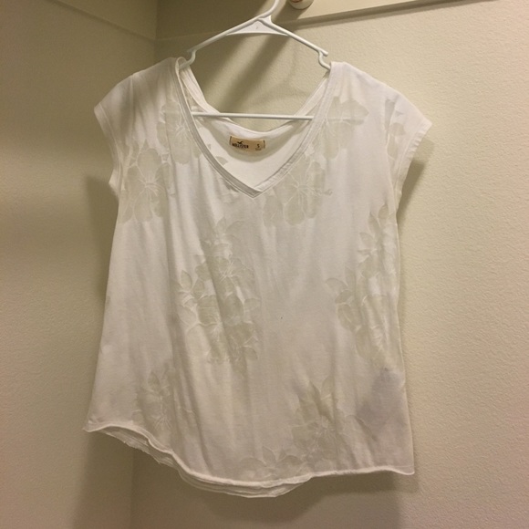 Sheer flower pattern shirt - Picture 1 of 3