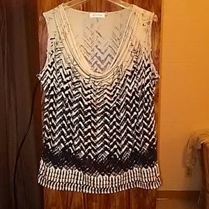 Calvin Klein cowl neck top size XL