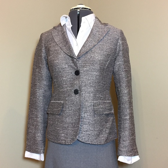New York & Company Jackets & Blazers - NY&Co Boucle Blazer with Pink Highlights