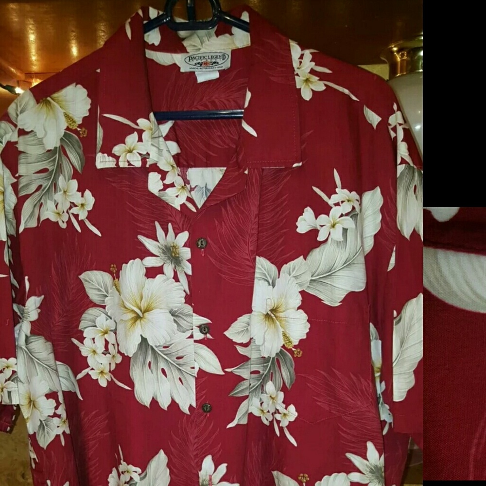 Pacific Legend Hawaiian short sleeve Shirt