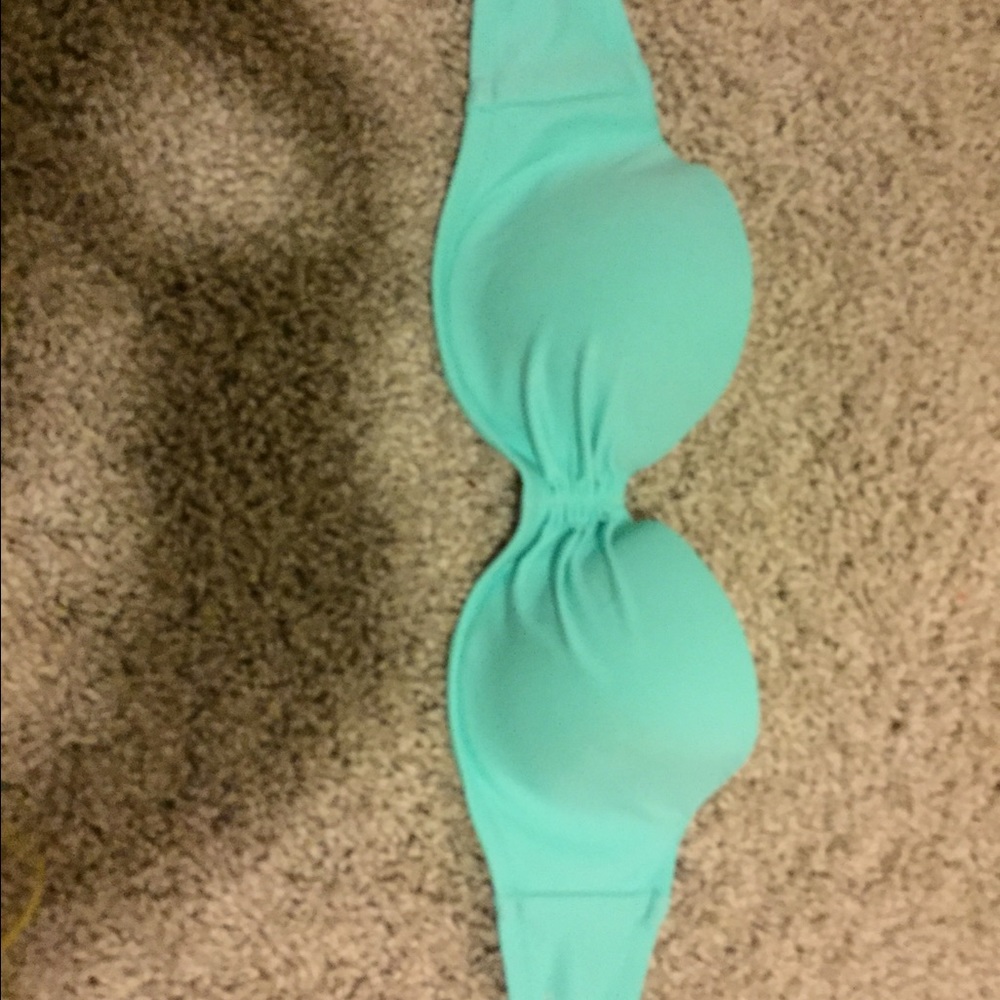 Victoria's Secret push-up strapless bikini top 32B