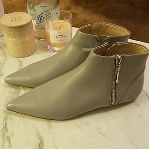 Zara pointed toe ankle boots