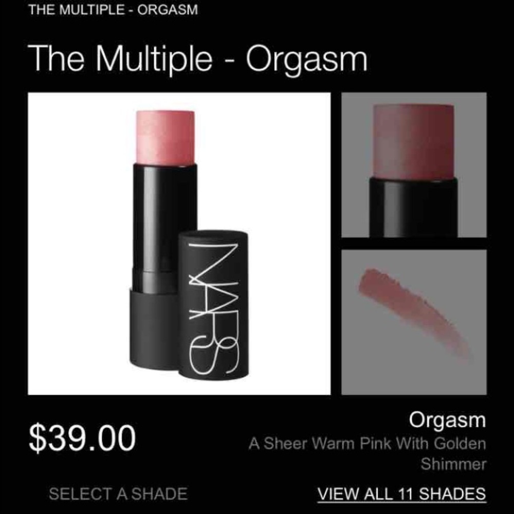 NARS Orgasm Multiple