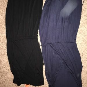 1 Joe Fresh comfy wrap dresses - black sold!