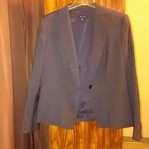 Ann Taylor gray blazer size 14