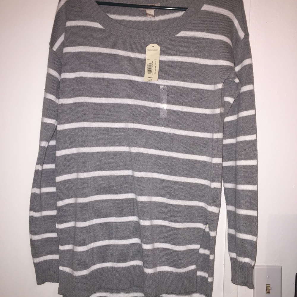 Hthr gry snow stripe