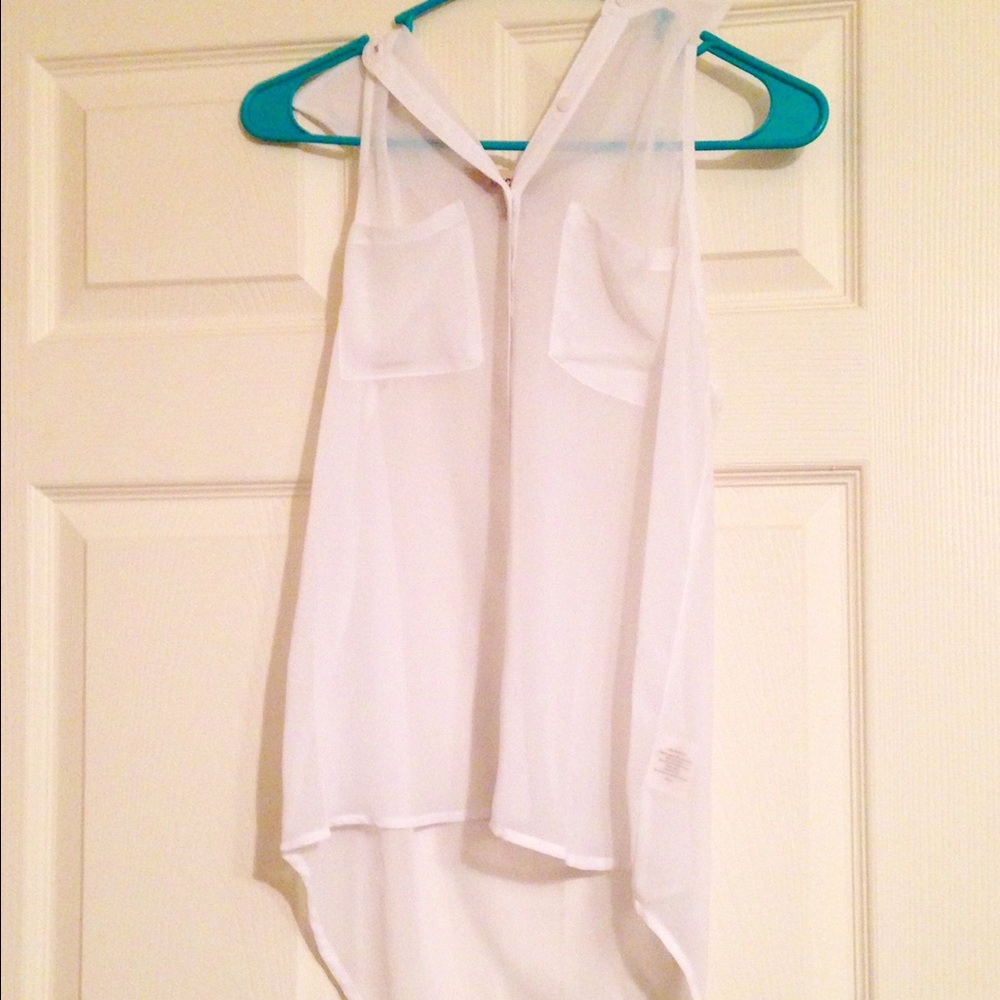 White tank top