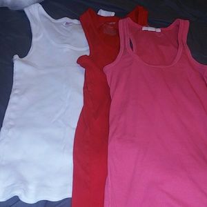 Set of 3 tanks