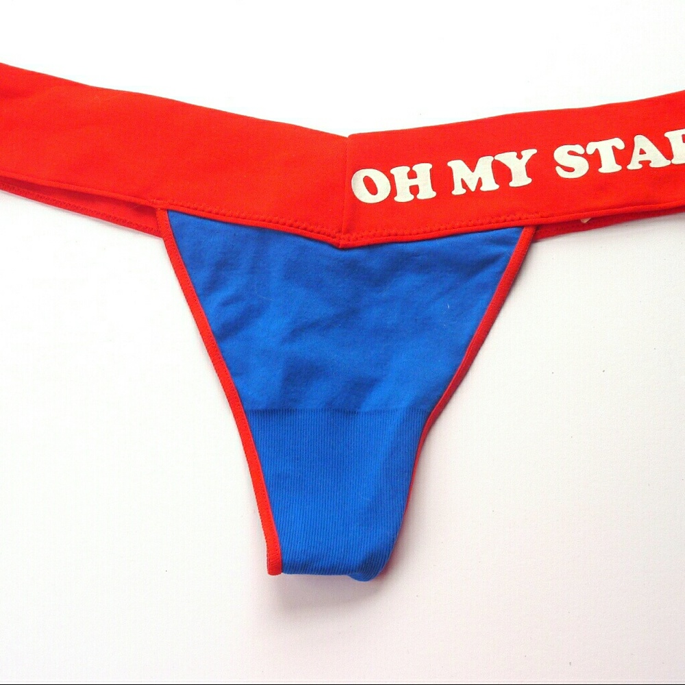 Pink Victoria Secret Extra Low Rise Thong Medium