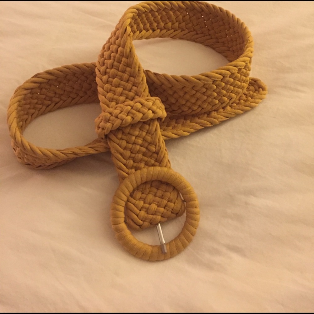 Banana Republic belt. Mustard color