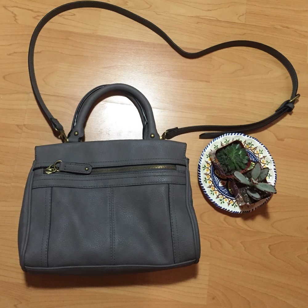 Cute small charcoal colored purse