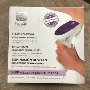 Silk'n Flash & go hair removal