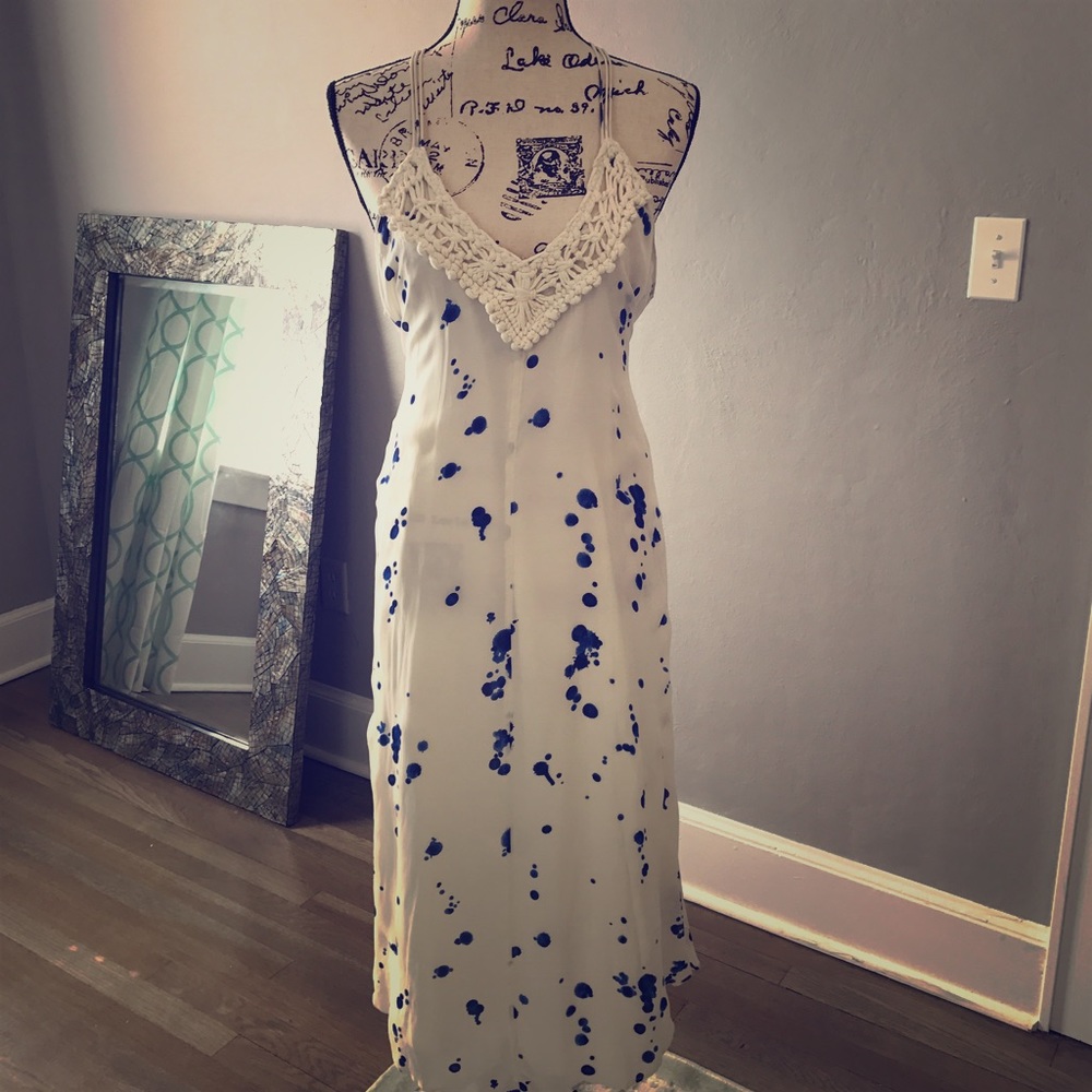 Anthropologie Summer Dress Sz Large